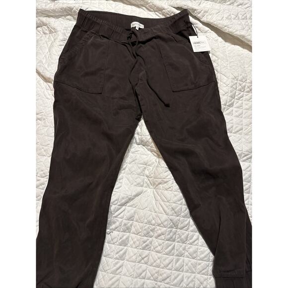 bella dahl Stretch Pant Size Large Jogger Brown NWT - Picture 1 of 12
